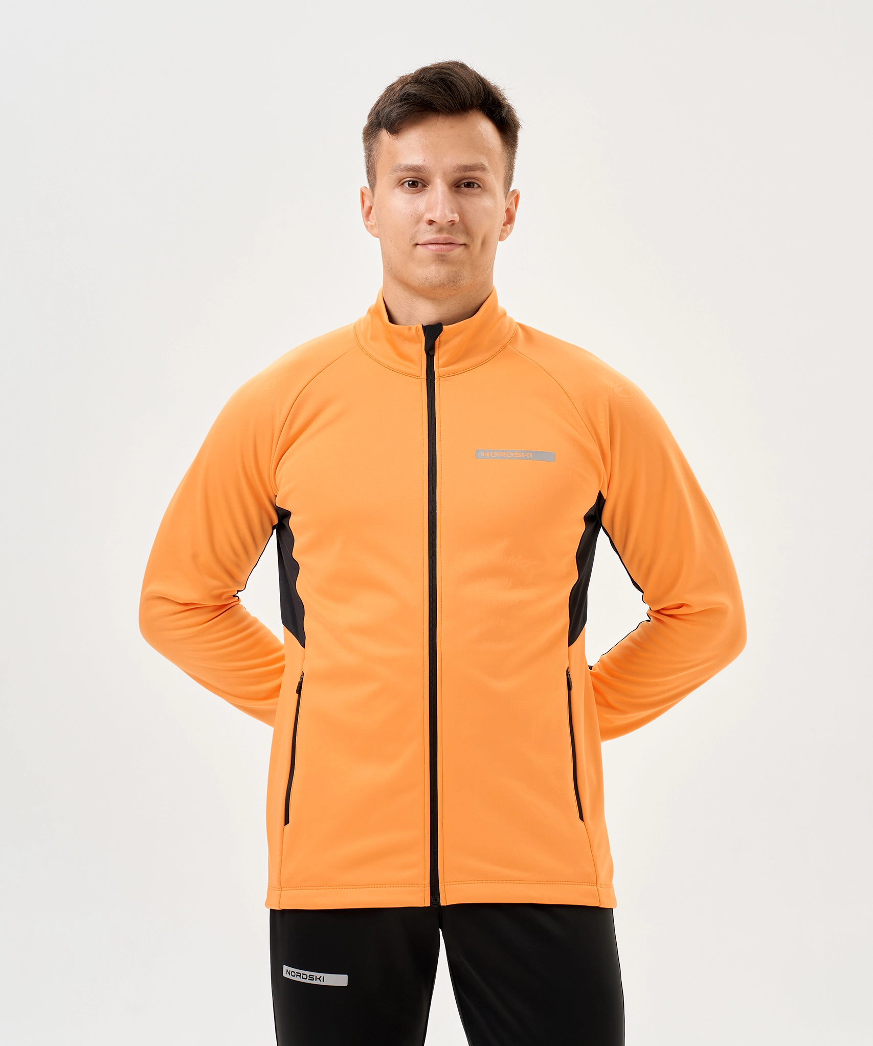 Тренировочная куртка Nordski Core Black/Breeze