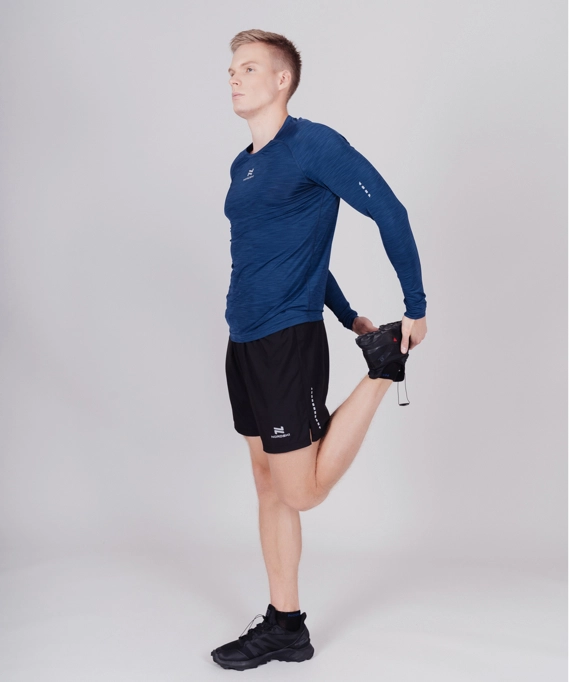 Футболка Nordski Pro Blue с длинным рукавом