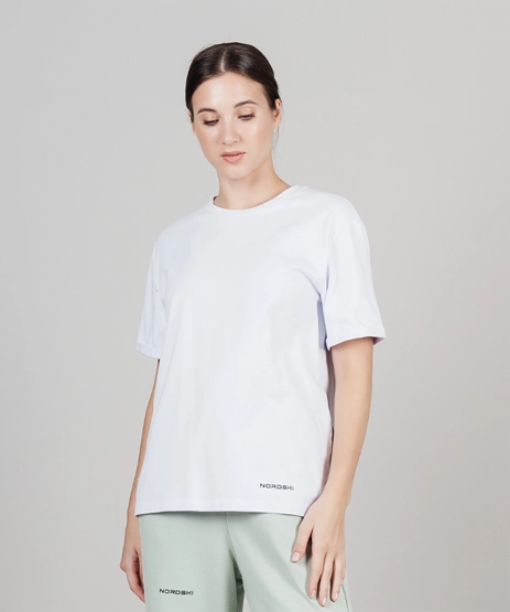 Футболка Nordski Simple Logo Beige/Sunset W