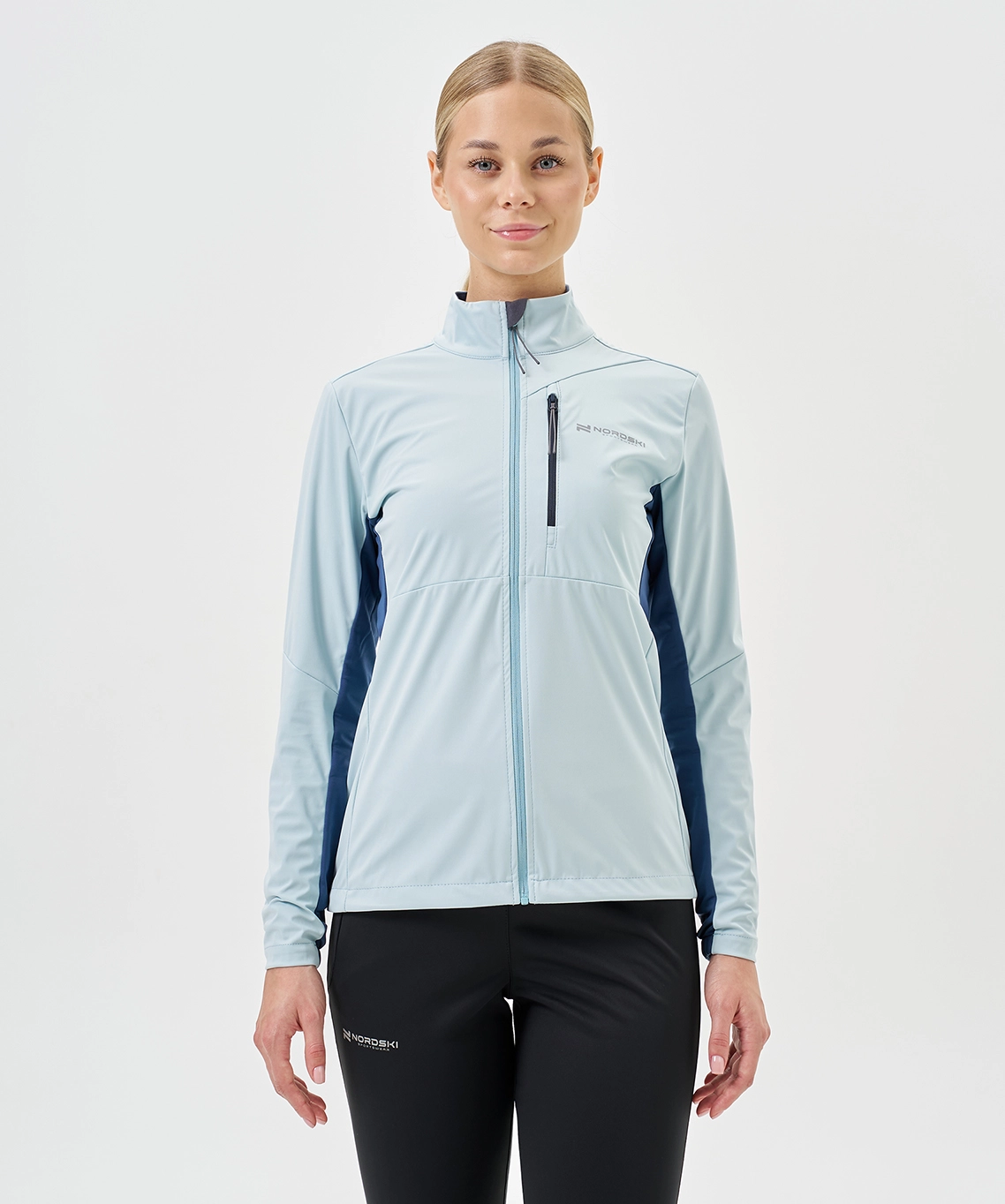 Тренировочная куртка Nordski PRO TOUR Aqua/Deep W