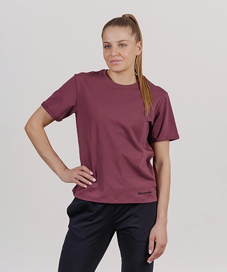 Футболка Nordski Simple Logo Beige/Sunset W