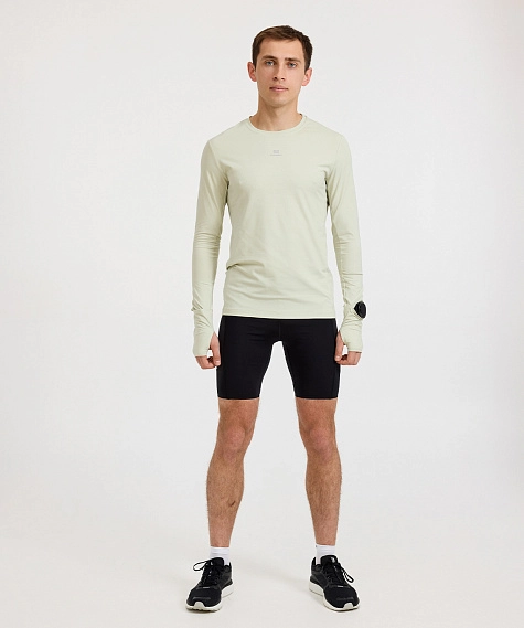 Лонгслив Nordski RunTech Smoky Green