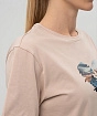 Футболка Nordski Simple Logo Beige/Sunset W