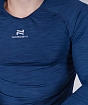 Футболка Nordski Pro Blue с длинным рукавом