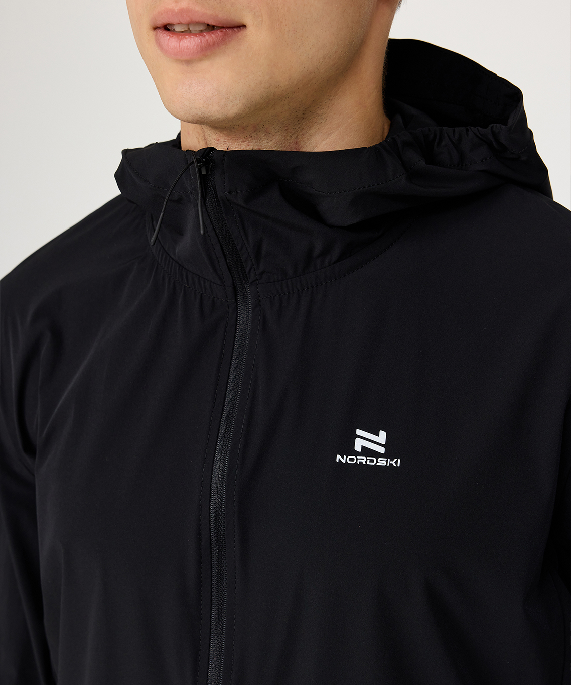 Ветровка беговая Nordski Stayer Black