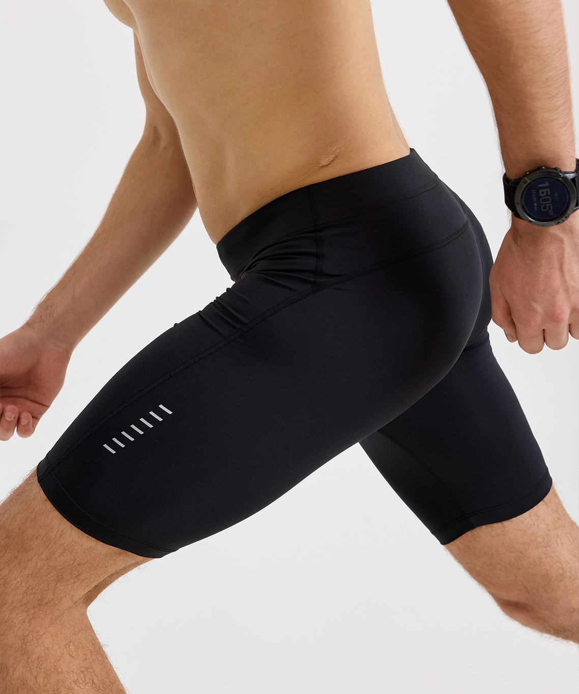 Шорты обтягивающие Nordski Run 2.0 Black