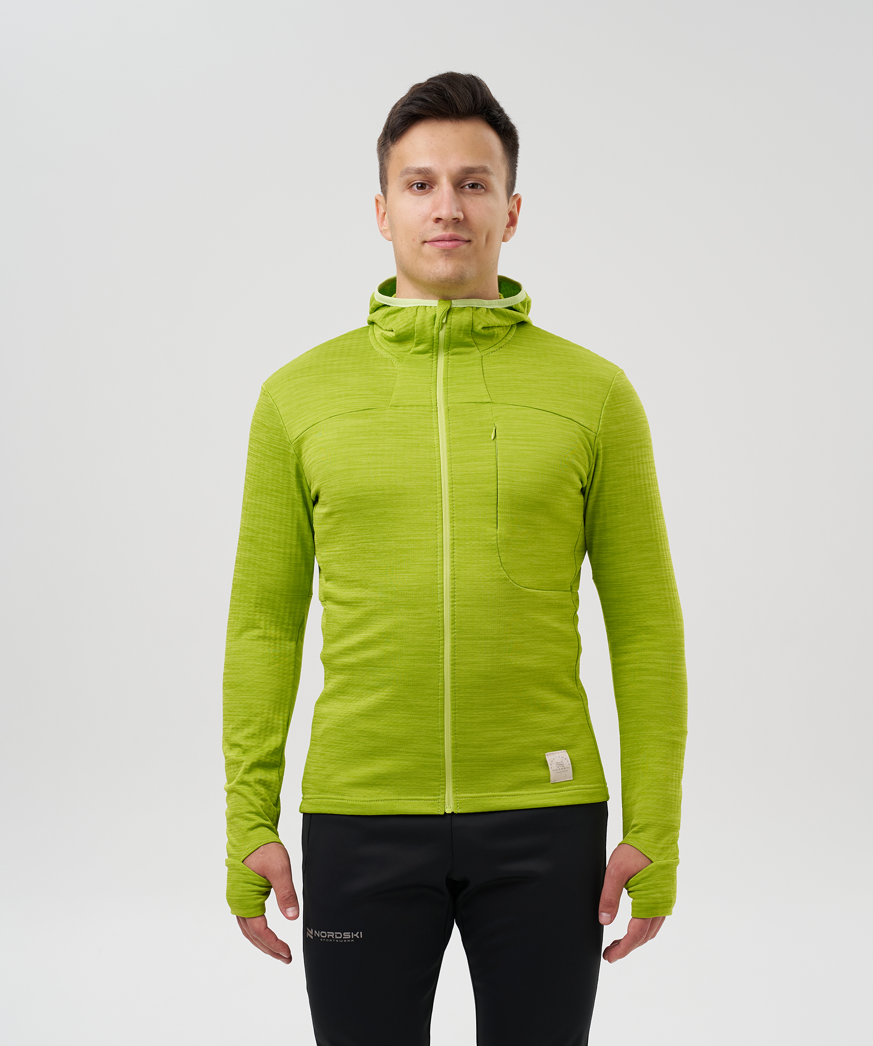 Толстовка Nordski Impulse Lime