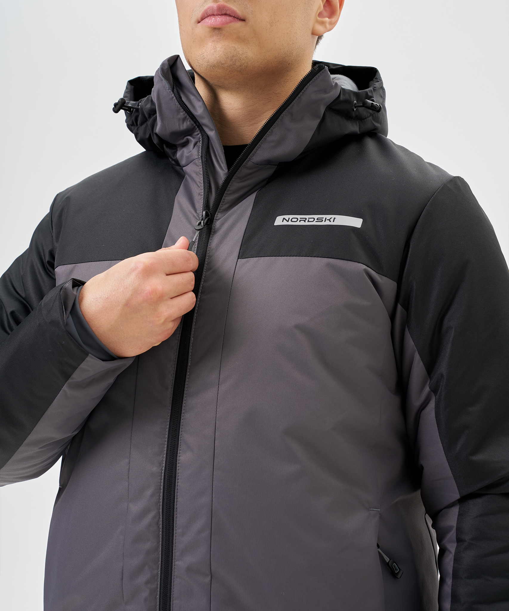 Утепленная куртка Nordski Winter Black/Grey