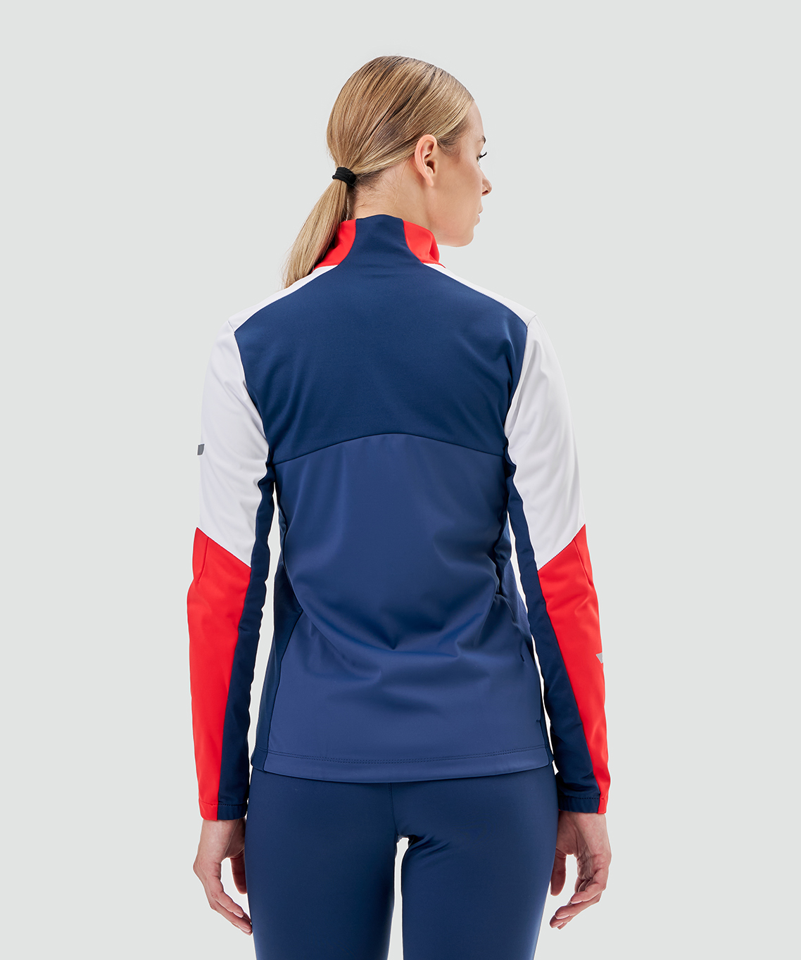 Тренировочная куртка Nordski Pro 2.0 White/Red/Blue W