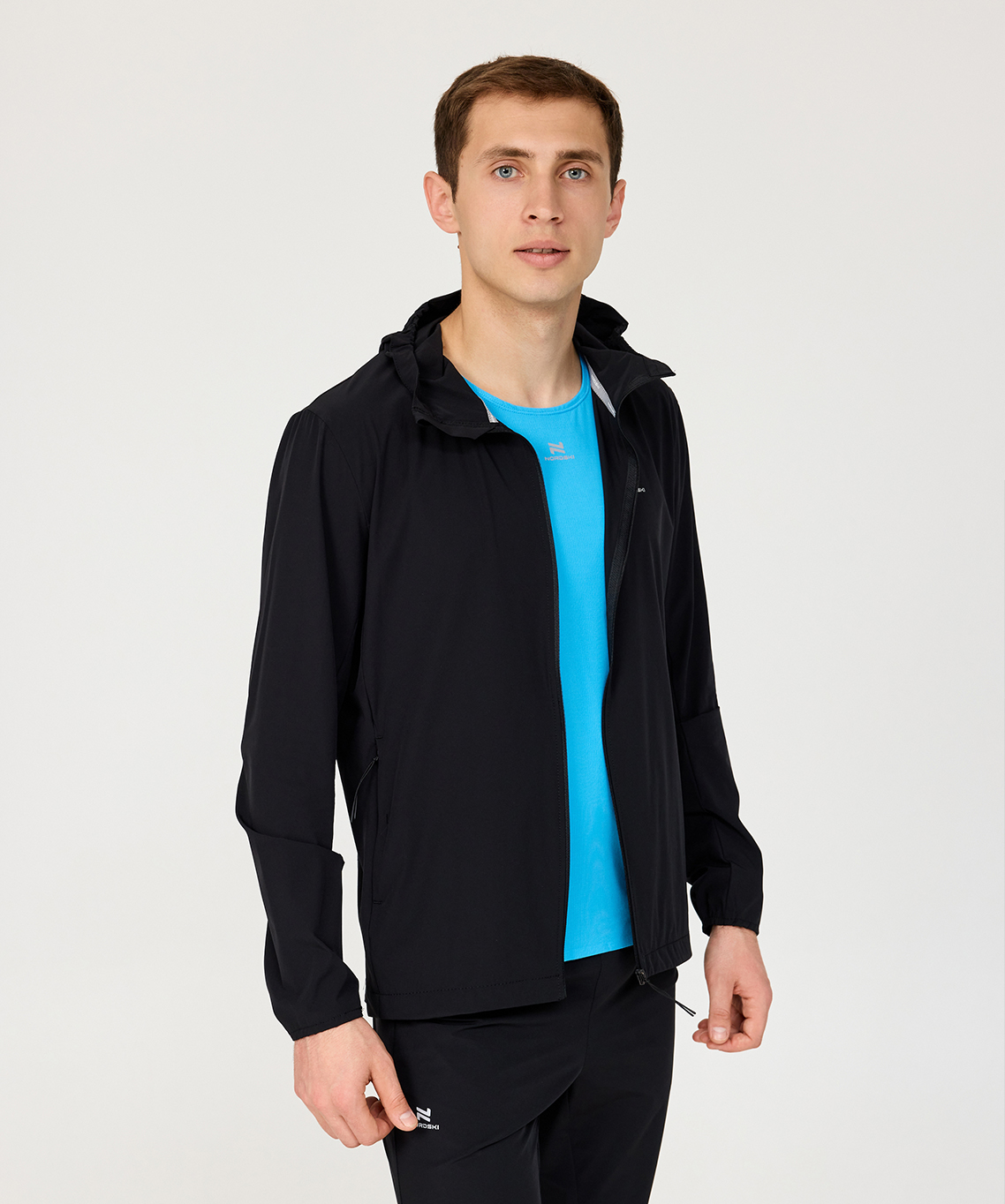 Ветровка беговая Nordski Stayer Black