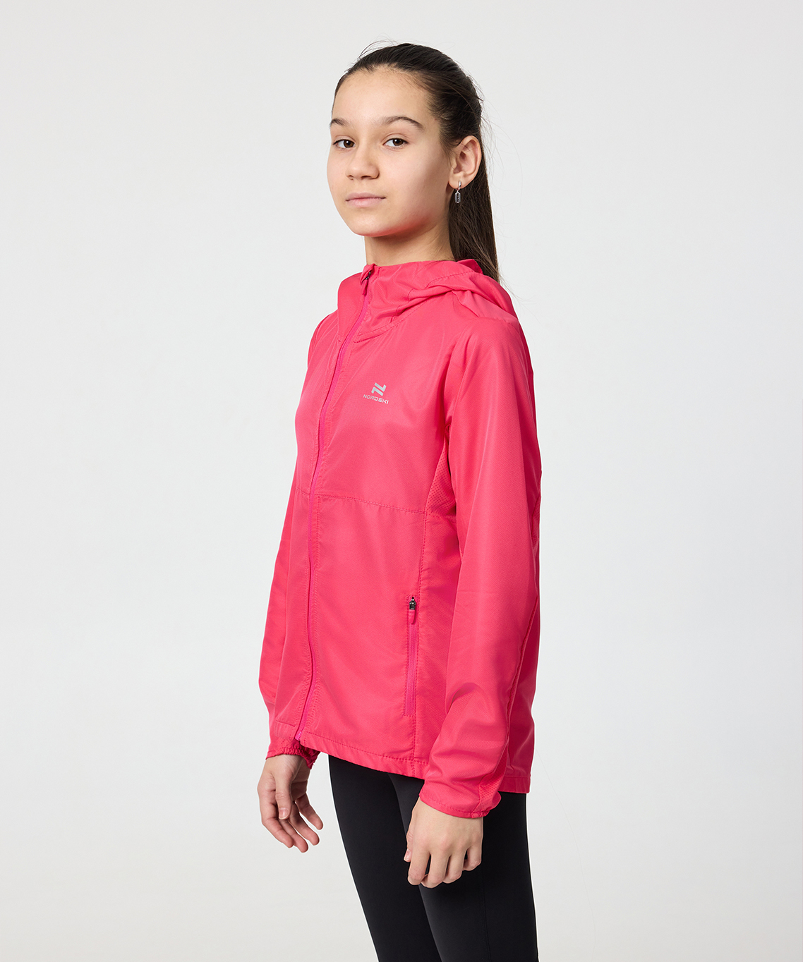Ветровка Nordski Jr. Run Pink