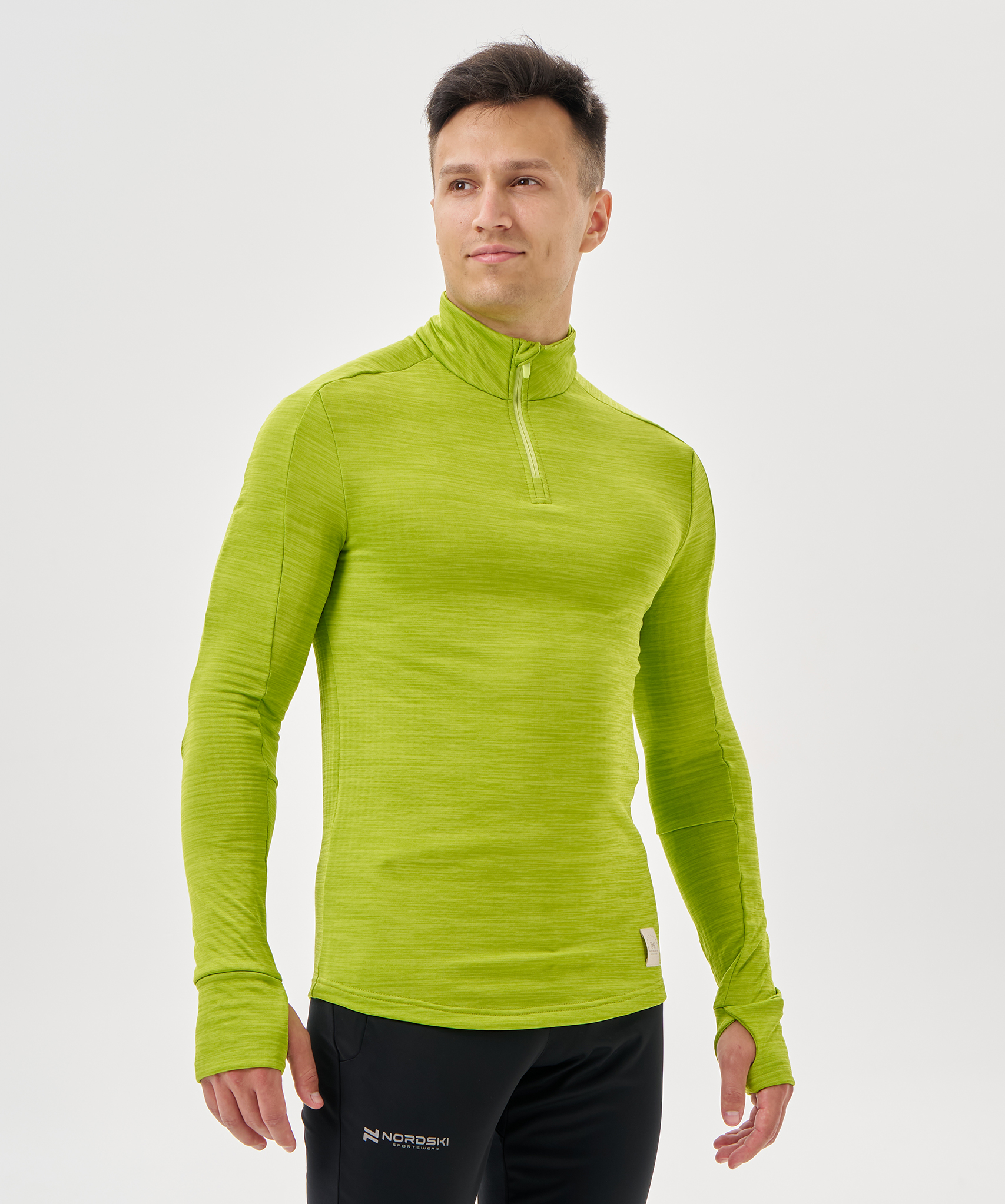 Лонгслив Nordski Impulse Lime