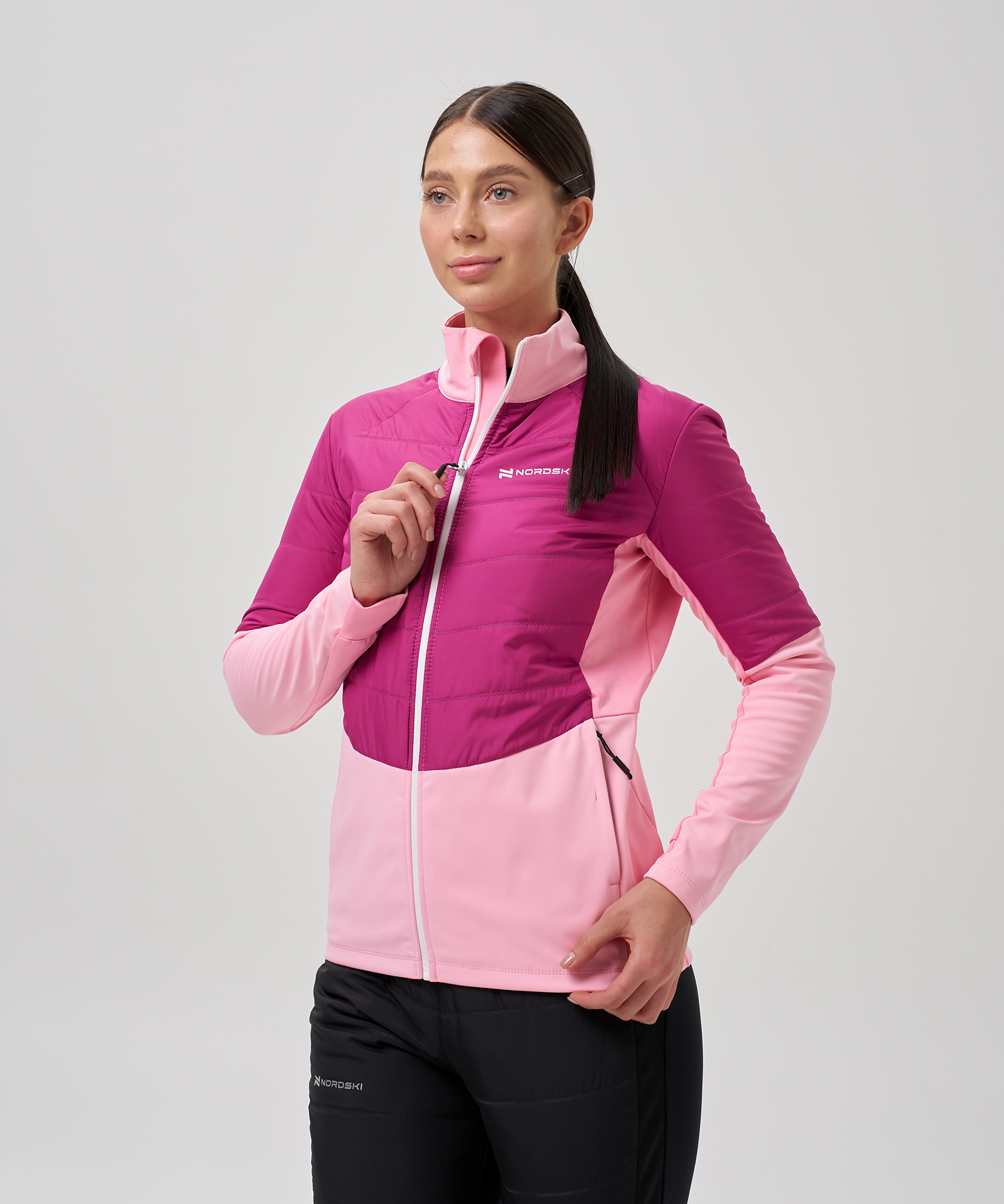 Куртка Nordski Hybrid Pro 2.0 Candy Pink/Fuchsia W