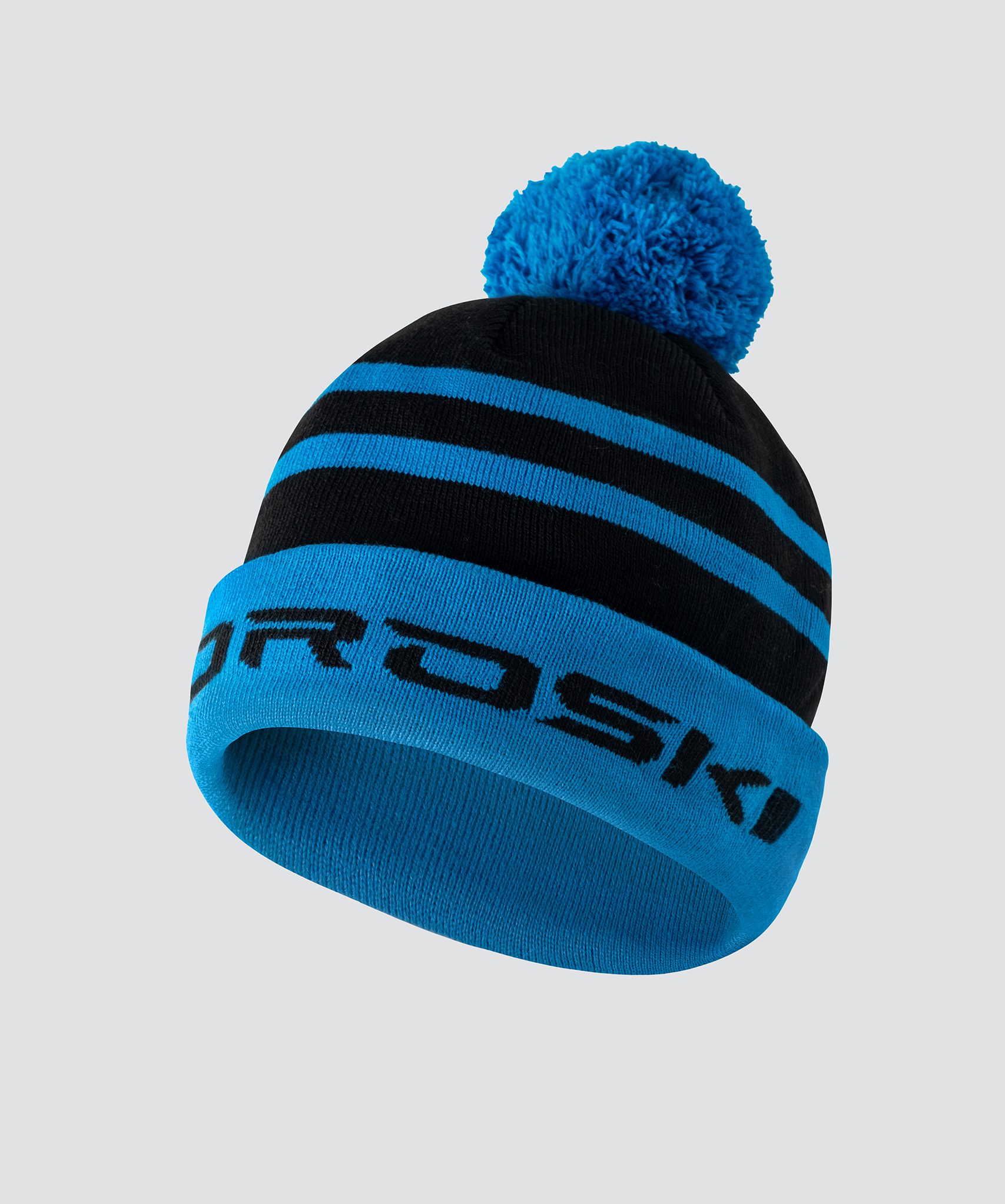 Шапка Nordski Winter Black/Light Blue