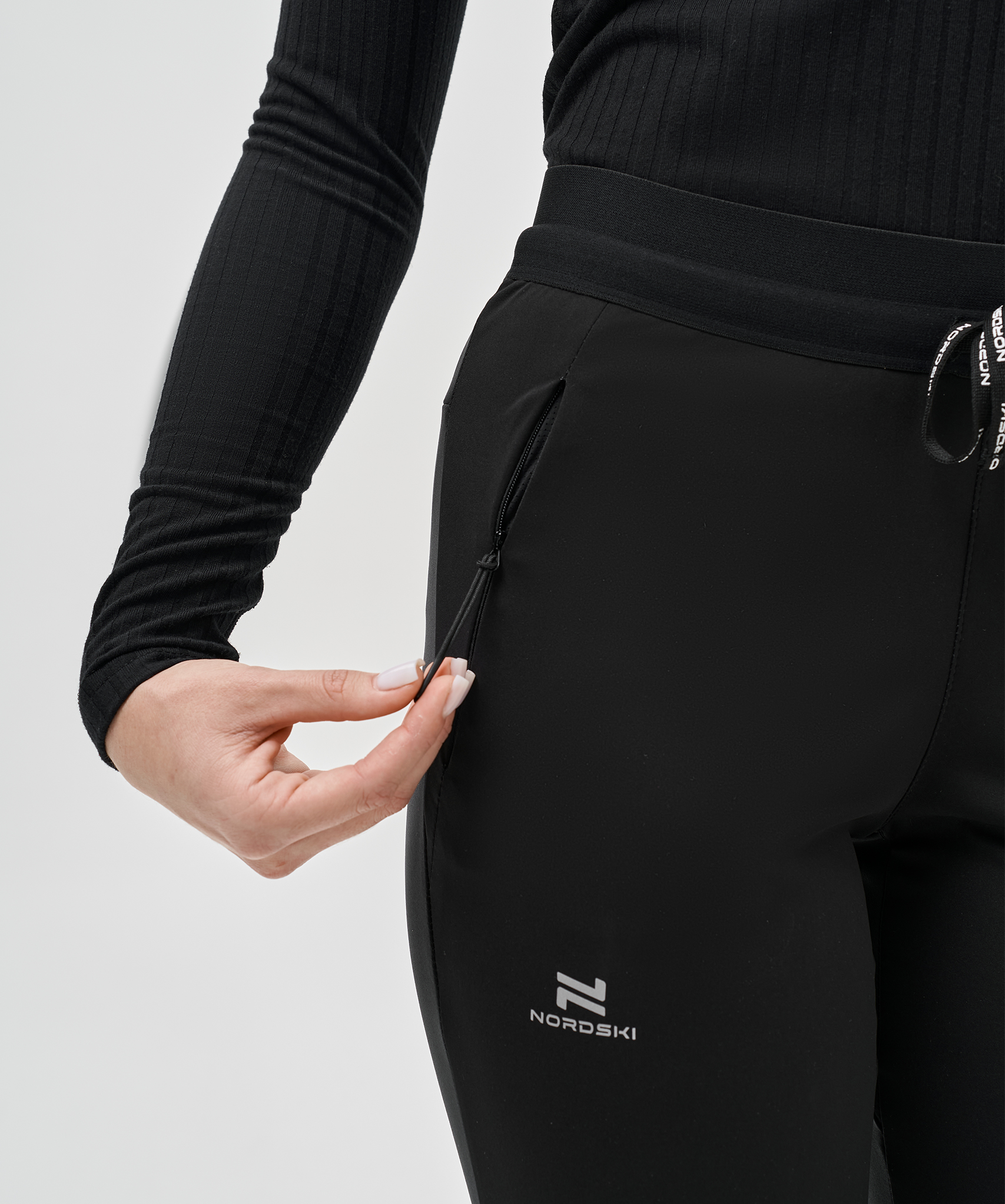 Тренировочные брюки Nordski Race Black W