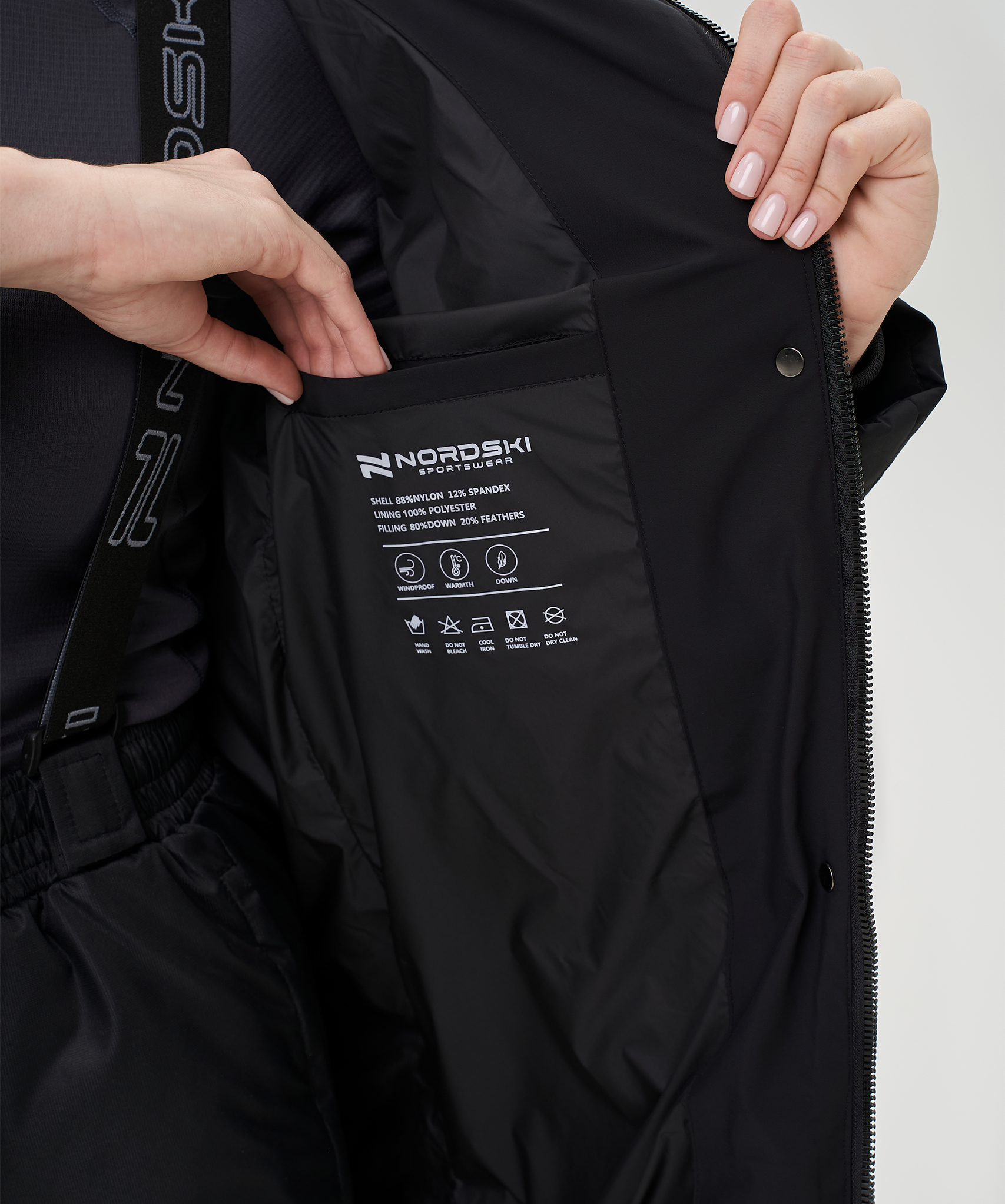 Утепленная куртка Nordski Blizzard Black W