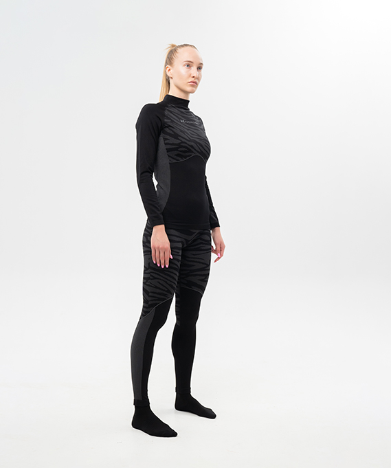 Комплект термобелья Nordski Snake Black/Grey W